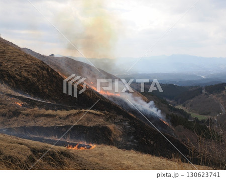 尾根を越える火 ― 樅木牧野に刻まれる焼きの道筋 130623741