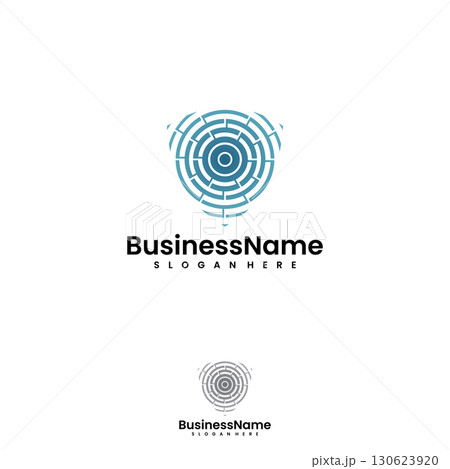 Shield radar scanner for high security logo company 130623920