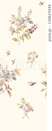 Varied Floral And Whimsical Patterned Decorative Paper Assortment 130625848