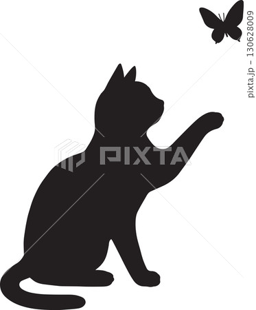 猫と蝶 130628009