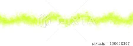 Chartreuse or lime green smoky wave template on transparent background, abstract mockup for dynamic visual effects or digital overlays 130628397