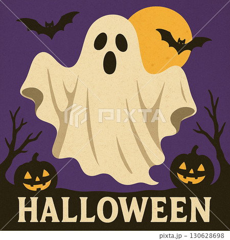 ハロウィン　おばけ 130628698