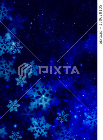 幻想的な夜と雪の景色 幻想的な夜と雪の景色 130629105
