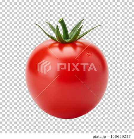 Fresh and delicious, realistic illustration of yellow tomatoes on a white background 130629237