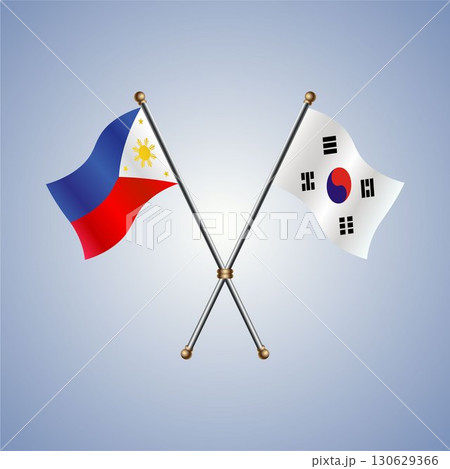 Philippines and South Korea flag relations Philippines and South Korea flag relations 130629366