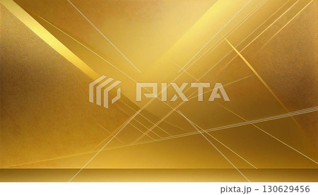 背景 金 幾何学 装飾 抽象的 背景 金 幾何学 装飾 抽象的 130629456