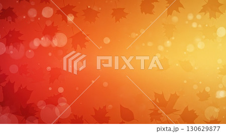 紅葉モチーフの背景画像 130629877