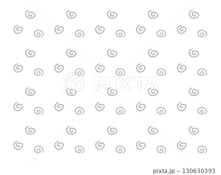 手書きのぐるぐる模様の背景(パターン素材) 130630393