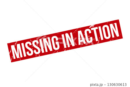 Missing In Action Rubber Stamp Seal Vector Missing In Action Rubber Stamp Seal Vector 130630613