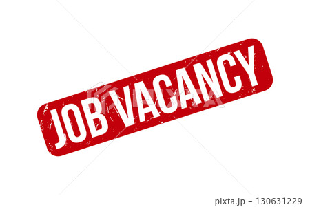 Job Vacancy rubber grunge stamp seal vector 130631229