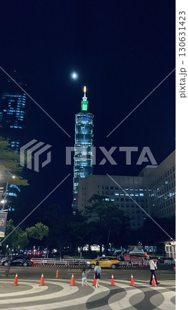 Taipei101 at night  130631423