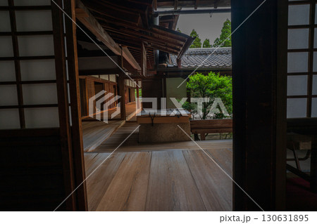京都府京田辺市の一休寺の新緑を撮影 130631895
