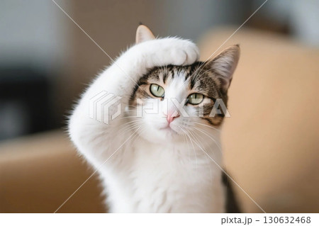 見つめる猫 見つめる猫 130632468