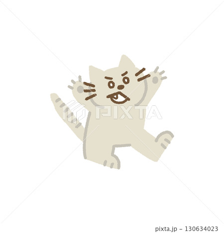 猫 怒る イラスト 手描き かわいい 子ども向け 教育用 猫 怒る イラスト 手描き かわいい 子ども向け 教育用 130634023