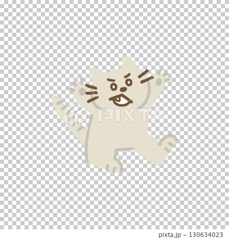 猫 怒る イラスト 手描き かわいい 子ども向け 教育用 猫 怒る イラスト 手描き かわいい 子ども向け 教育用 130634023