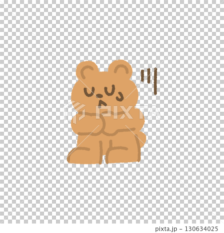 落ち込む クマ イラスト 手描き かわいい 子ども向け 教育用 落ち込む クマ イラスト 手描き かわいい 子ども向け 教育用 130634025