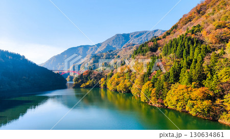 庄川峡（秋） 130634861