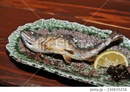 美味しいいわなの塩焼き 130635258