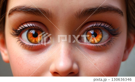 A Stunning Fantasy Eye Featuring a Fiery and Captivating Effect That Inspires Wonder A Stunning Fantasy Eye Featuring a Fiery and Captivating Effect That Inspires Wonder 130636346