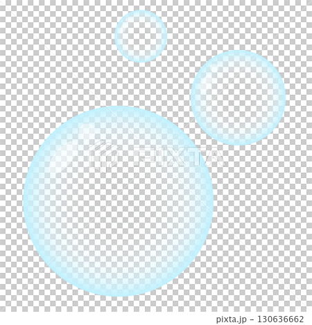 Bubbles, soap bubbles simple illustration Bubbles, soap bubbles simple illustration 130636662