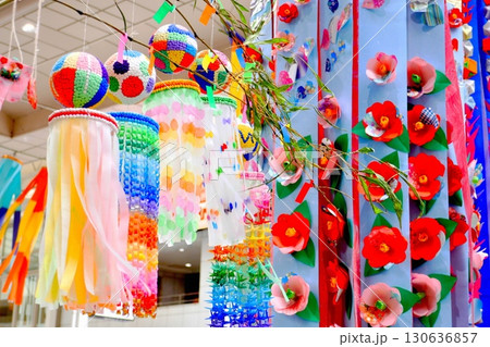 小さな七夕飾り 130636857