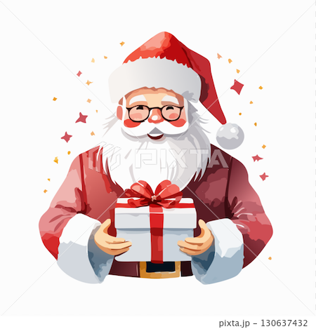 Smiling Santa Claus Christmas Anime Style Smiling Santa Claus Christmas Anime Style 130637432