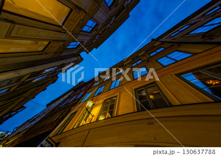 ストックホルム旧市街の街並み 130637788