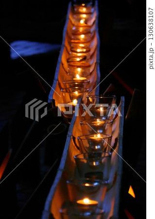 仙台　竹灯り 130638107