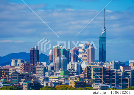広がる福岡の景観 広がる福岡の景観 130638202