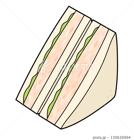 ツナサンドのアイコン ツナサンドのアイコン 130638994