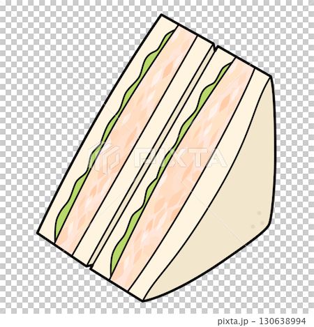 ツナサンドのアイコン ツナサンドのアイコン 130638994