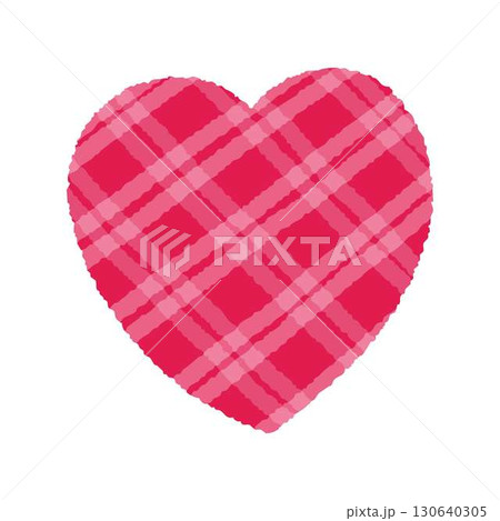 手描きのハートマークアイコンイラスト 130640305