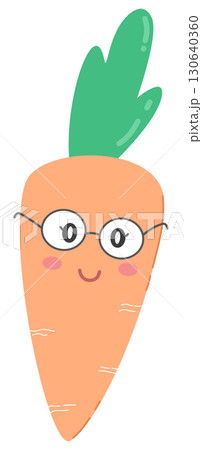 minimal cute vegan with student character 130640360