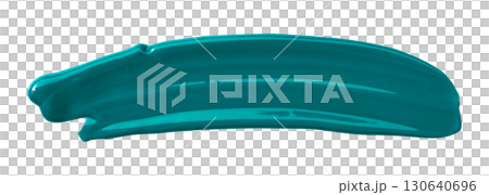 Green watercolor brush isolated on transparent background Green watercolor brush isolated on transparent background 130640696