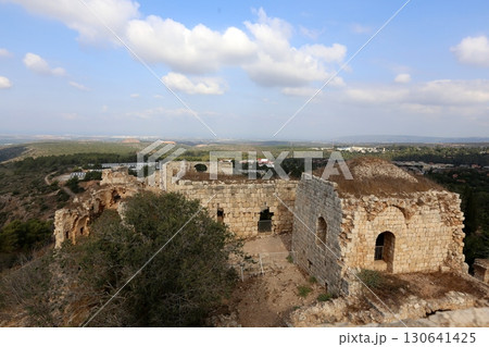 Ruins of the Crusader-era fortress of Yehiam in Israel. Ruins of the Crusader-era fortress of Yehiam in Israel. 130641425