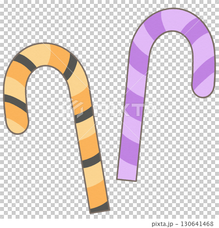 Halloween Party Cute Sweet Candy Cane 130641468