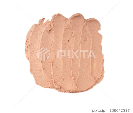 Meat Paste Isolated. Tuna Pate Smear, Liver Mousse, Terrine Spread or Fish Paste Meat Paste Isolated. Tuna Pate Smear, Liver Mousse, Terrine Spread or Fish Paste 130642557