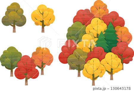 秋の木々 秋の木々 130643178