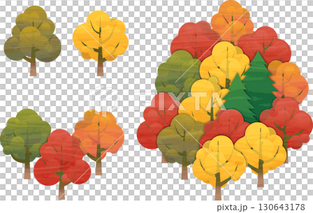 秋の木々 秋の木々 130643178