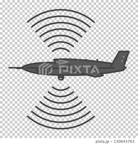 Military jet unmanned aerial vehicles (UAVs) that emit jamming signals Military jet unmanned aerial vehicles (UAVs) that emit jamming signals 130643763