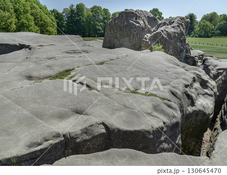An unusual outcrop of natural sandstone rocks on Wellington Rocks. An unusual outcrop of natural sandstone rocks on Wellington Rocks. 130645470
