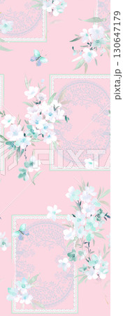 Varied Floral And Whimsical Cartoon Patterned Decorative Paper Assortment 130647179