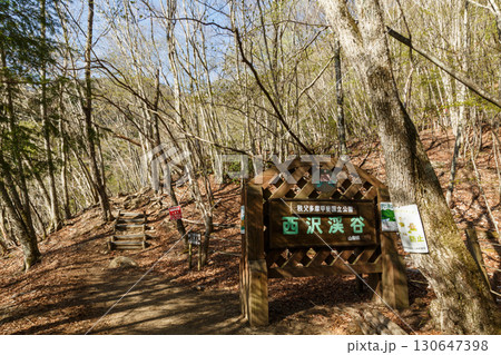 西沢渓谷 渓谷 山梨県 西沢渓谷 渓谷 山梨県 130647398