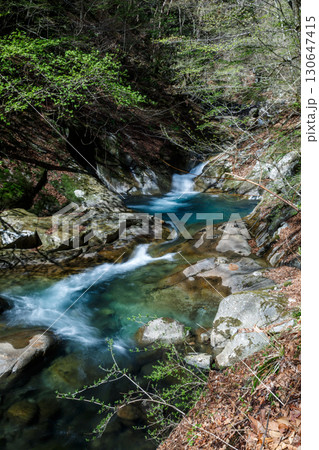 西沢渓谷　渓谷　山梨県 130647415