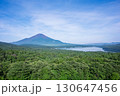 パノラマ台から見る夏の富士山 130647456