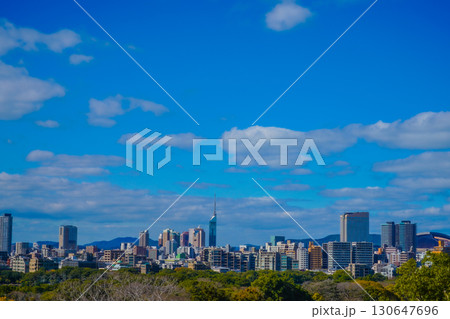 福岡市の街並みのイメージ 130647696