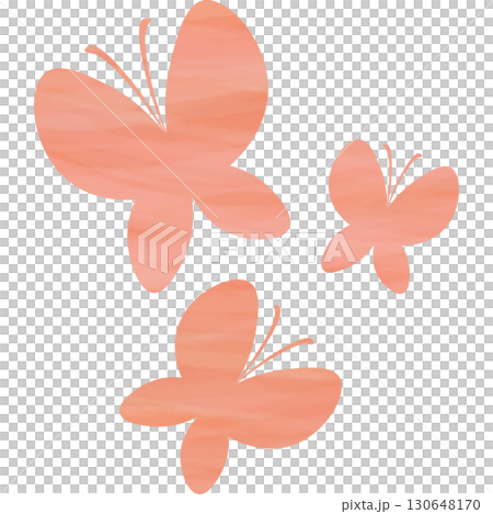 美麗的水彩蝴蝶圖示圖像插圖 美麗的水彩蝴蝶圖示圖像插圖 130648170