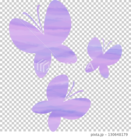 Beautiful watercolor butterfly icon image illustration Beautiful watercolor butterfly icon image illustration 130648179