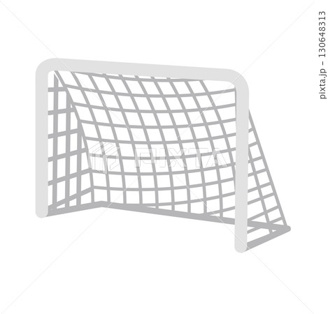 Illustration of a Soccer Goal 130648313