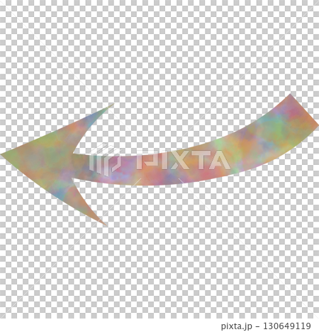 美麗的水彩箭頭圖示圖像插圖 130649119